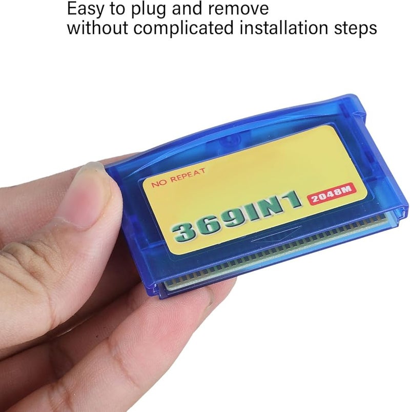 369 In 1 Game Cartridge 32 Bit Video Game Console Plug and Play Handheld Console English Edition - Image 2